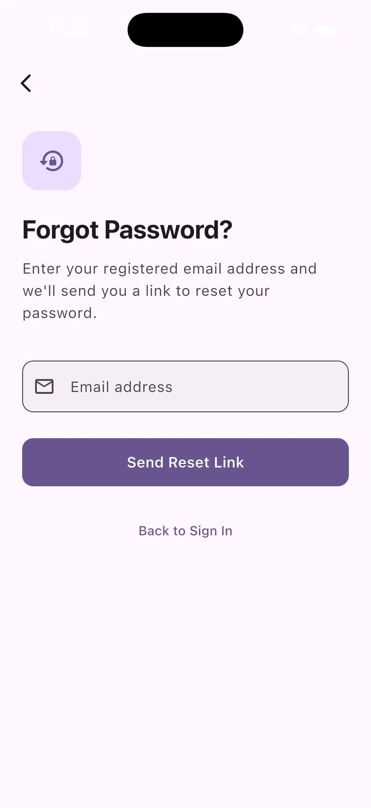Forgot Password