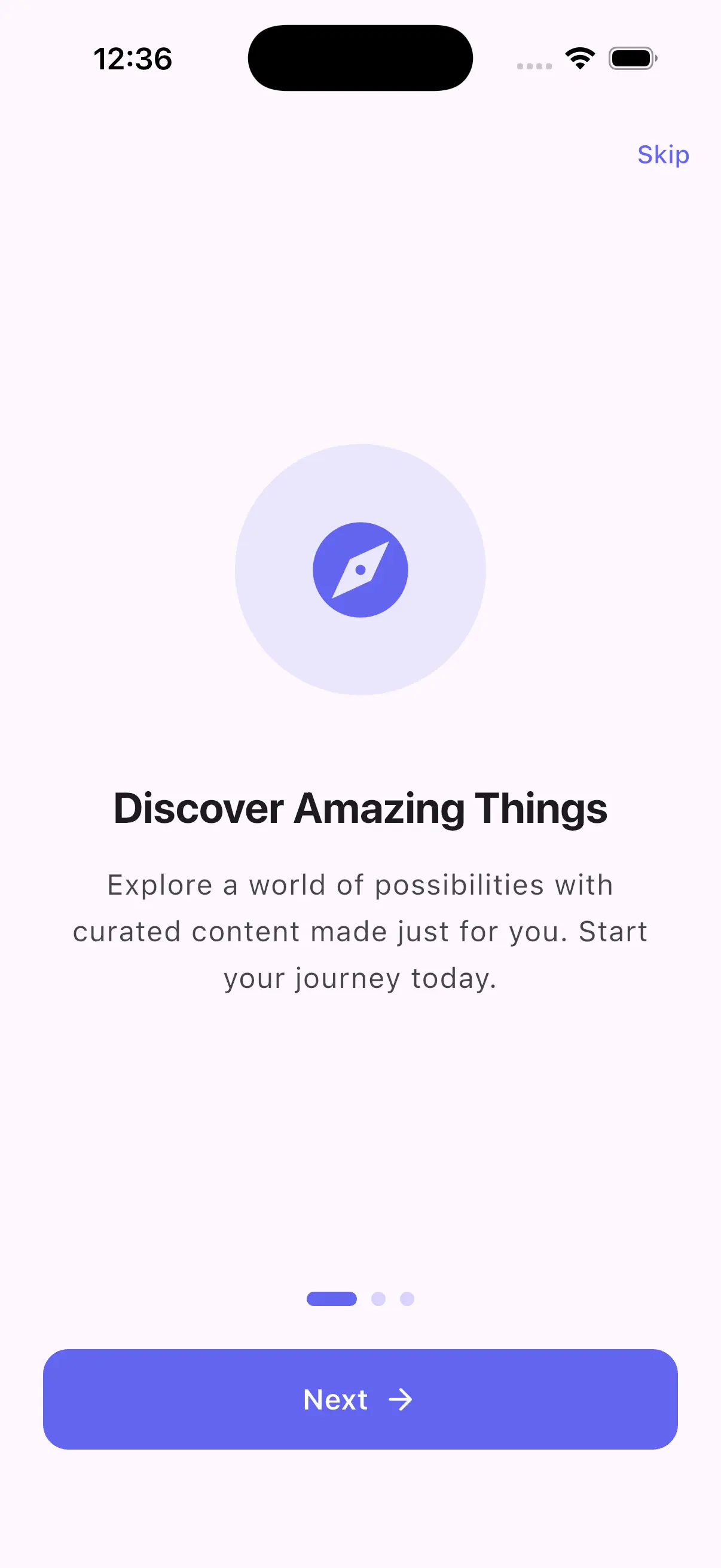 Onboarding Slides